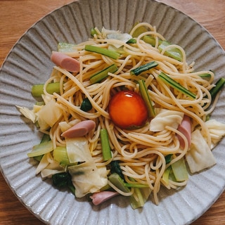 醤油漬けパスタ